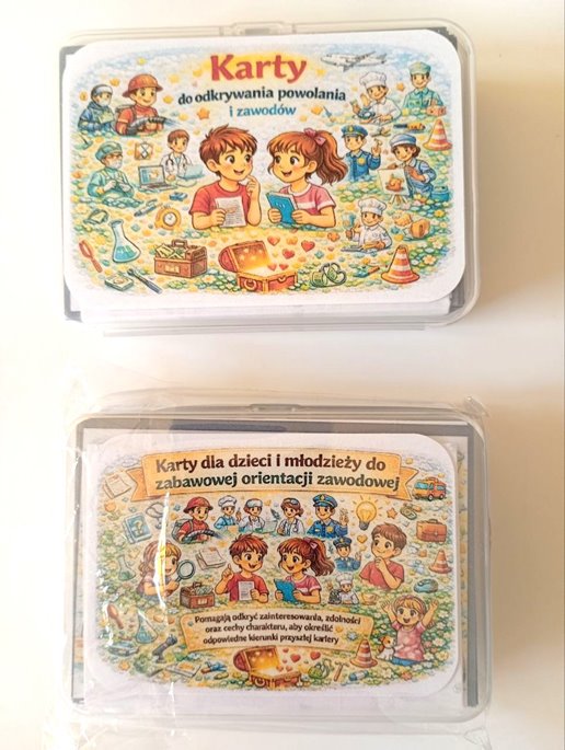 Karty do odkrywania powołania i zawodów