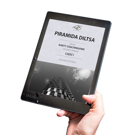 Piramida Diltsa i karty coachingowe - e-book