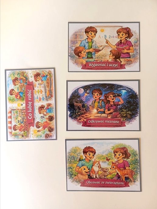 Karty do odkrywania powołania i zawodów