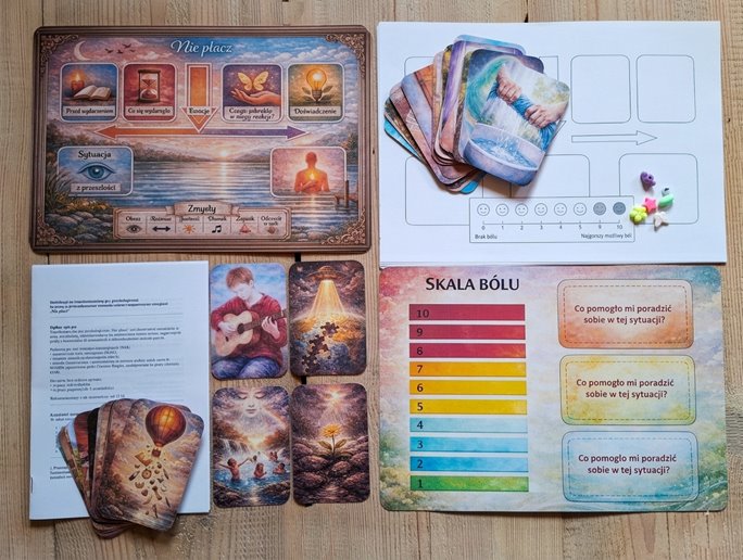 Nie płacz do pracy z bólem i traumą