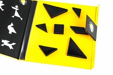 Tangram: zagadka logiczna z magnesem KWADRAT